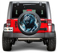Sticker Auto "Roata de Rezerva" rezistenta la intemperii si raze UV, diametru 55 cm, Cod: AVX-RR10
