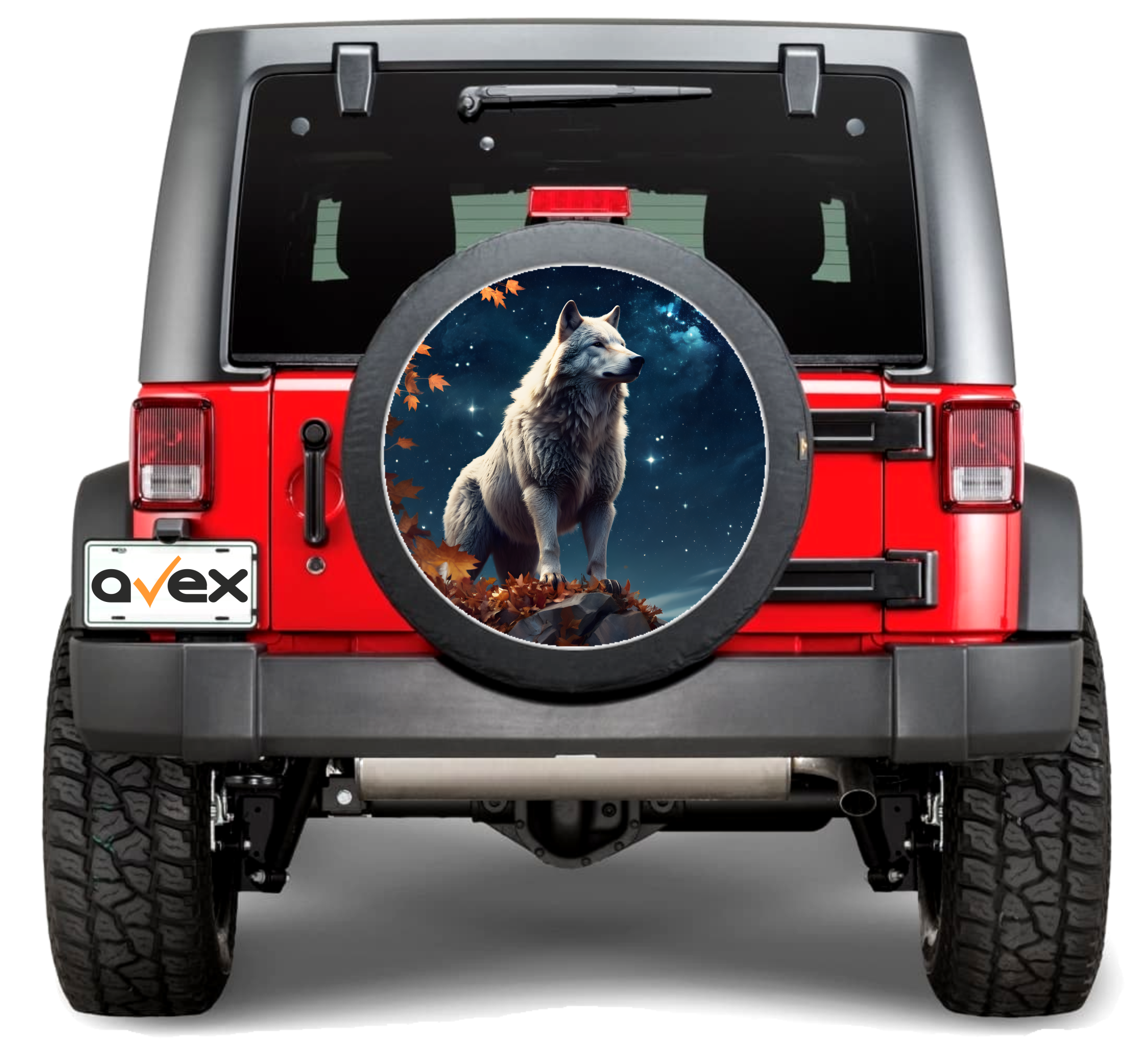 Sticker Auto "Roata de Rezerva" rezistenta la intemperii si raze UV, diametru 55 cm, Cod: AVX-RR12
