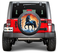 Sticker Auto "Roata de Rezerva" rezistenta la intemperii si raze UV, diametru 55 cm, Cod: AVX-RR13