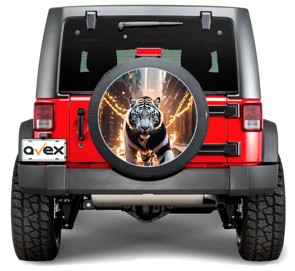 Sticker Auto "Roata de Rezerva" rezistenta la intemperii si raze UV, diametru 55 cm, Cod: AVX-RR16