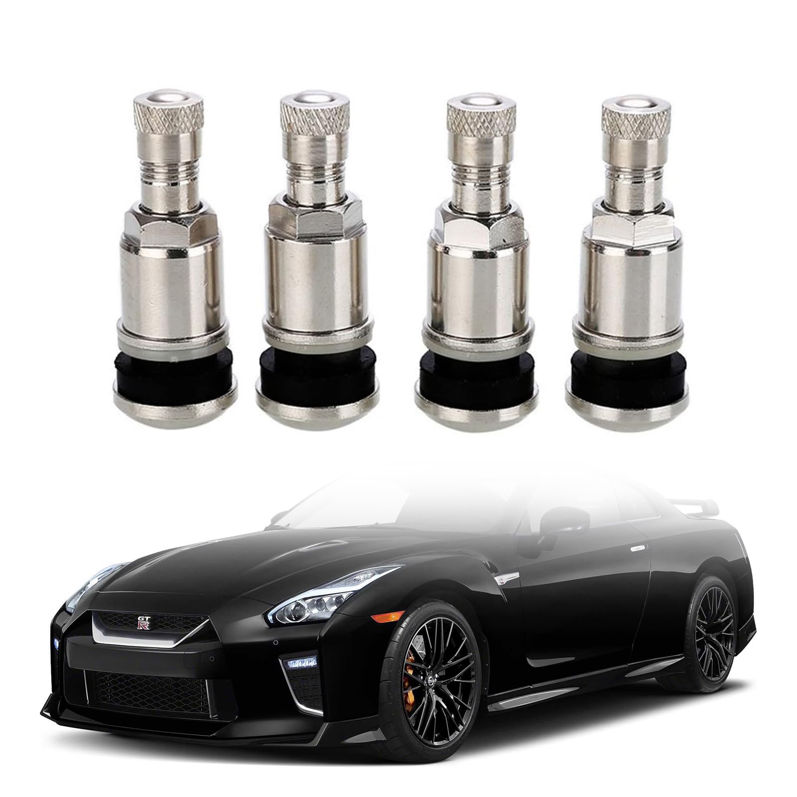 Set 4 buc. Valve Metalice, Premium, pentru Autoturisme sau Autoutilitare