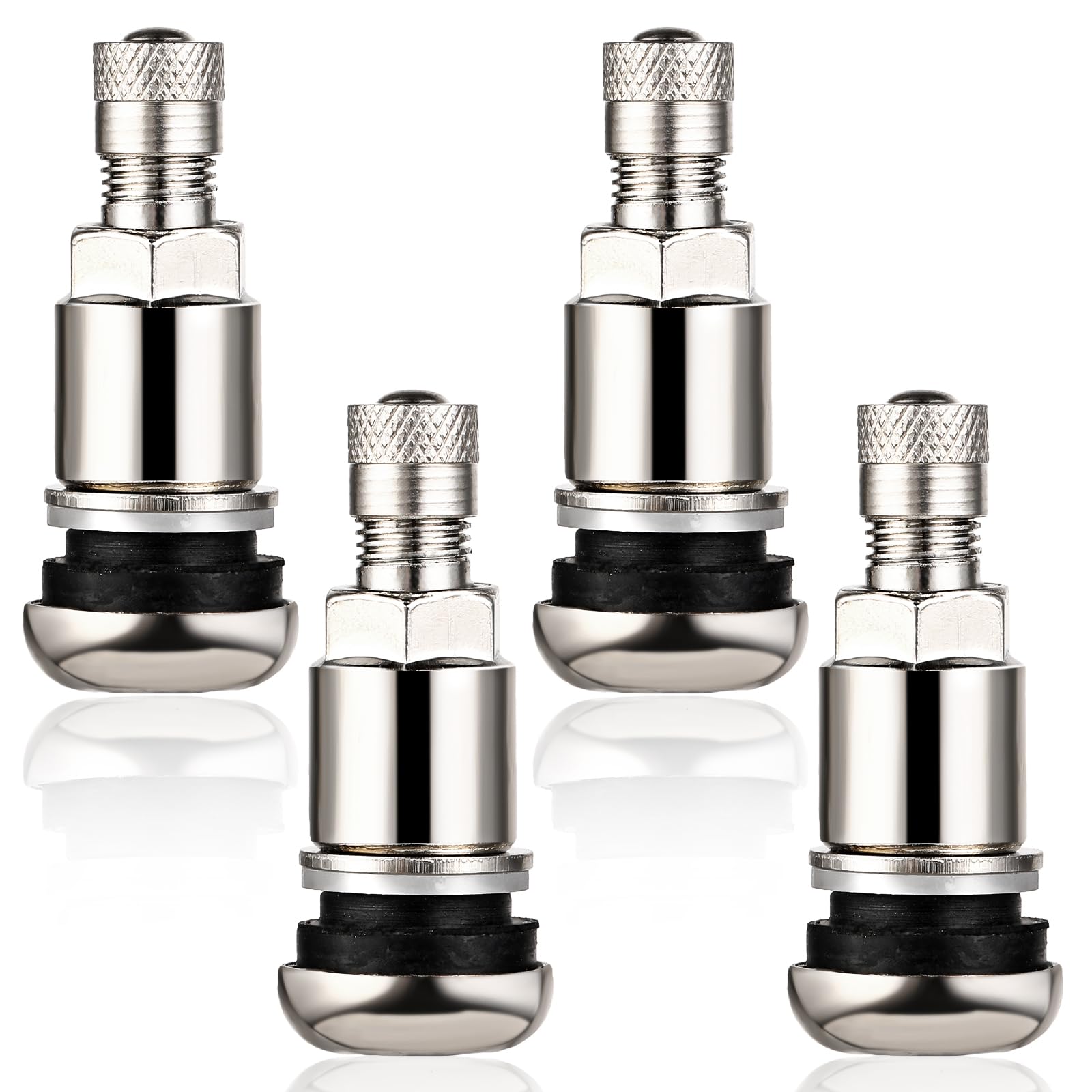 Set 4 buc. Valve Metalice, Premium, pentru Autoturisme sau Autoutilitare